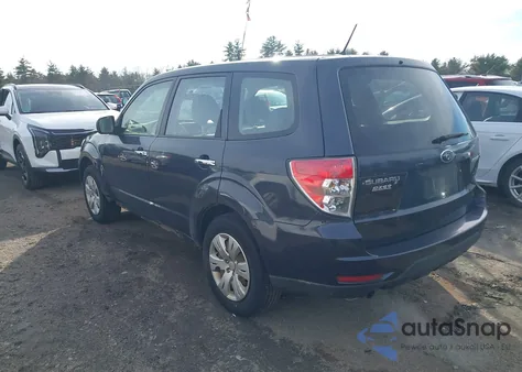 2009 Subaru Forester (Natl) X z USA, uszkodzony, nr VIN JF2SH616X9H721370